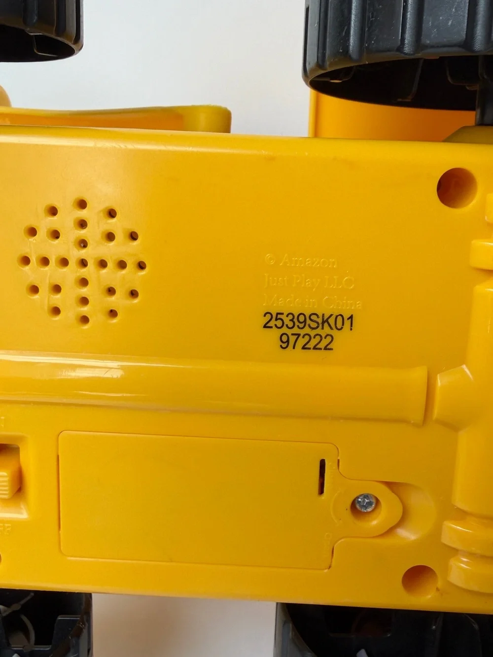 Stinky and Dirty Show Talking Backhoe Loader Garbage Truck Set